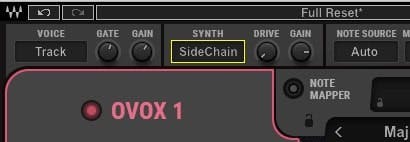 Set ‘Synth’ to ‘Sidechain.’