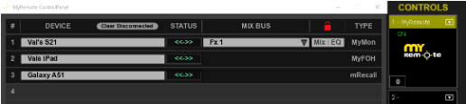 Mobile Apps Network Setup